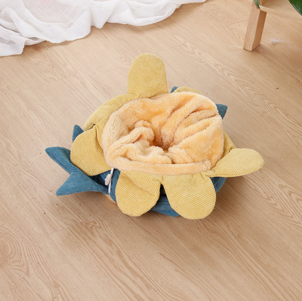 Chenpet Winter Corduroy Pet Tunnels Cat Play Durable Tunnels