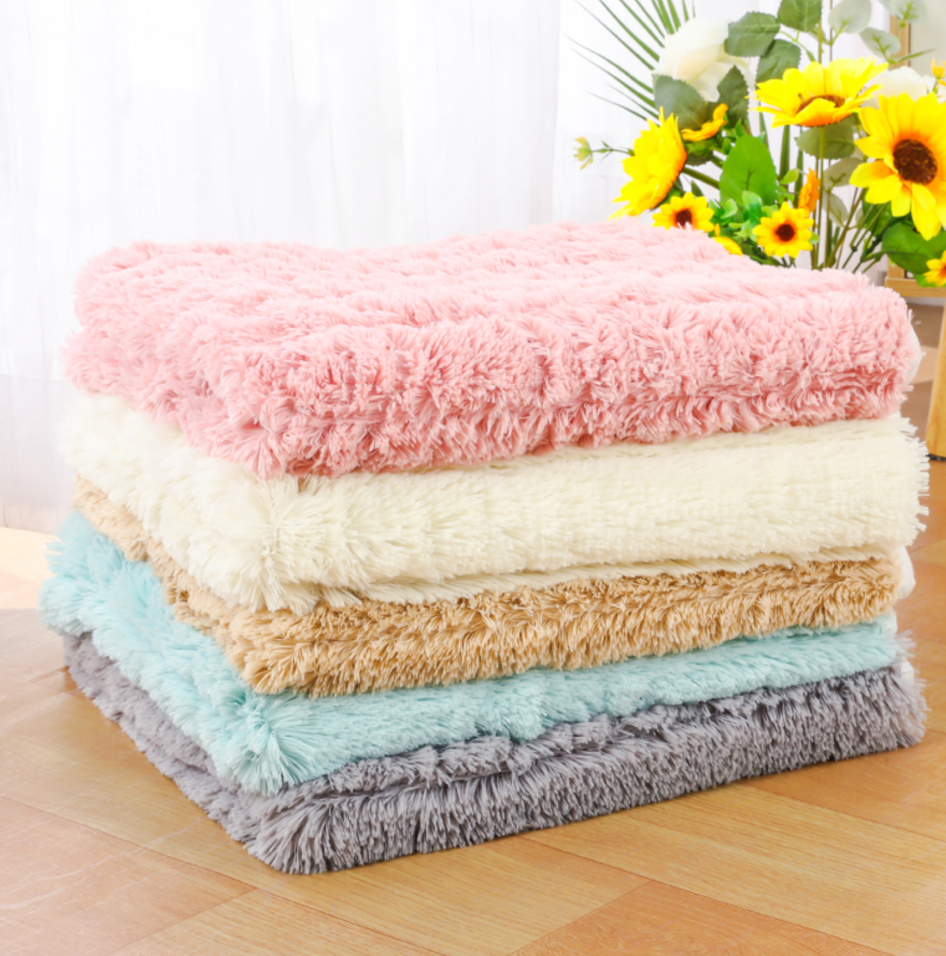 Warmly Pet Winter Home Anti-slip Mat Dog Mat Cat Mat Bunny Mat