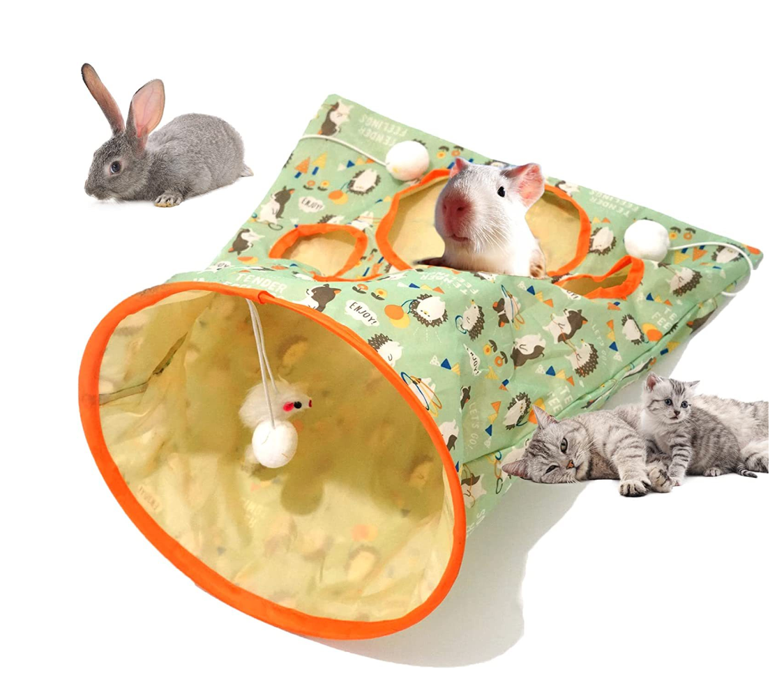 Hot Selling Three-layer Material Cat Tunnels Pet Play Bag With High Quality