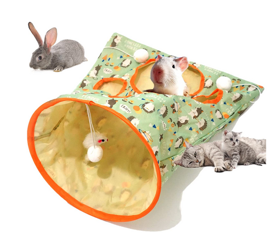 Hot Selling Three-layer Material Cat Tunnels Pet Play Bag With High Quality