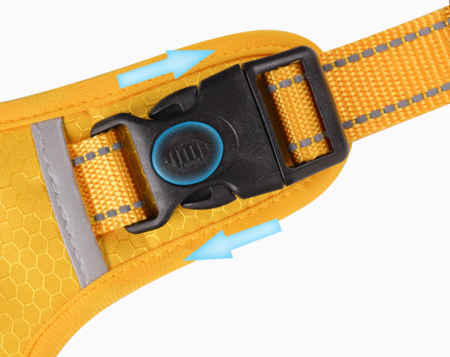 Wholesaler  Explosion-proof Punch Pet Chest And back Straps Dog Harness Reflective
