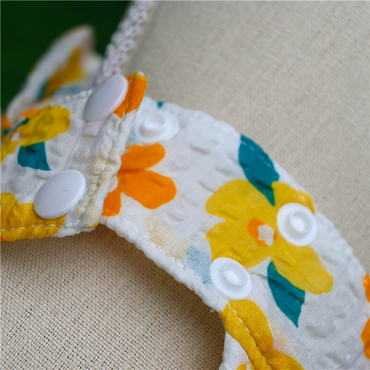 High Quality Printed Cotton Pet Dress Pet Harness