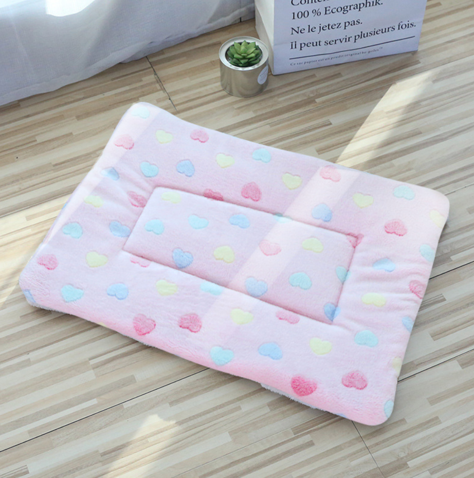 Chen Pet Wholesale Flannel Warm Pet Mat Multiple Size Customized Cats And Dog Mats