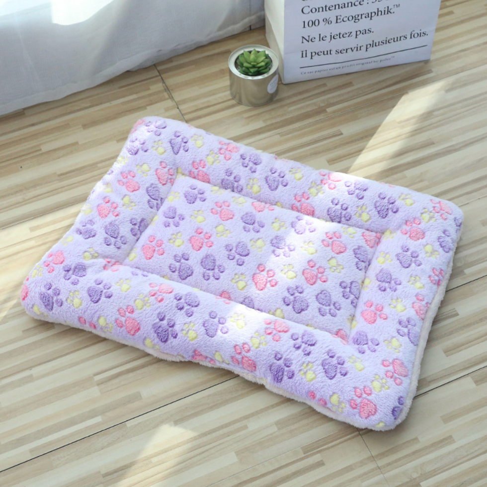 Chen Pet Wholesale Flannel Warm Pet Mat Multiple Size Customized Cats And Dog Mats