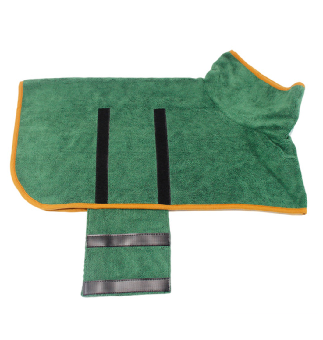 Chen Pet High Quality Pet BathRobe Dog Shower Towel