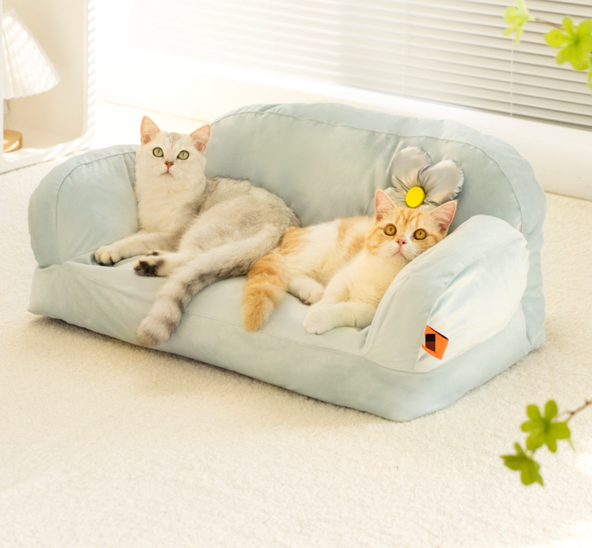 Chenpet New Arrival High Quality  Cat Sofa Easy Clean Velvet Pet Beds