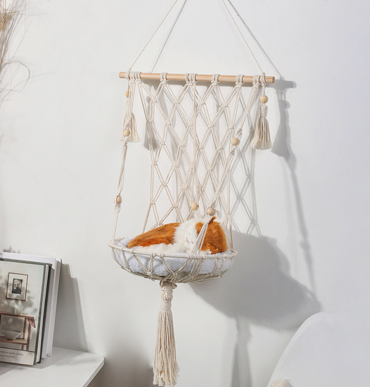 Chenpet Wholesale Ornament Cotton Cat Hanging Bed