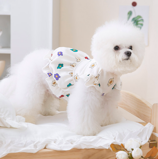 Chenpet Wholesale Cotton Dog Spring & Summer Dresses