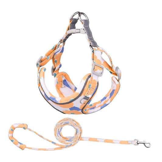Pet Garden Spring Dog Chest Straps &Leash