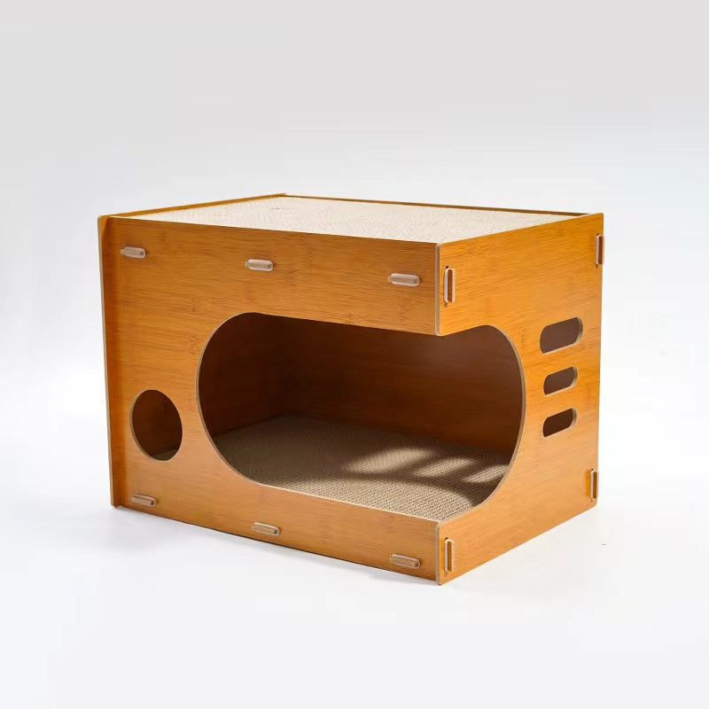 New Design Summer Cat Wooden House With Good Ventilating