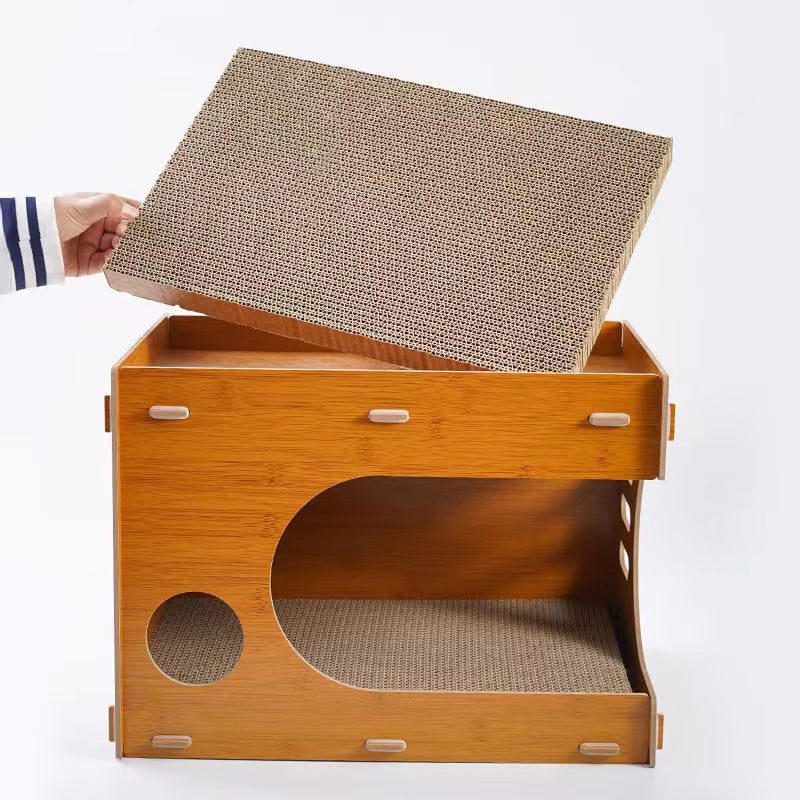 New Design Summer Cat Wooden House With Good Ventilating