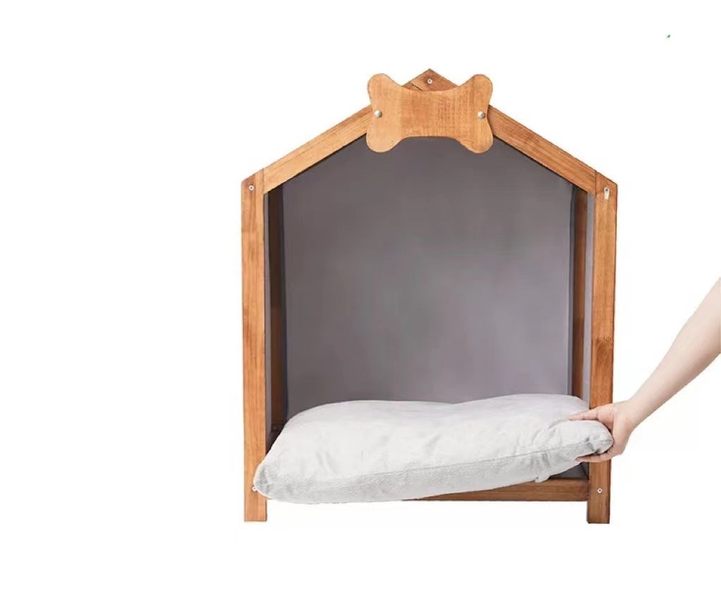 Manufacturer Solid Wooden Pet  Breathable Hose Dog  Durable Bed