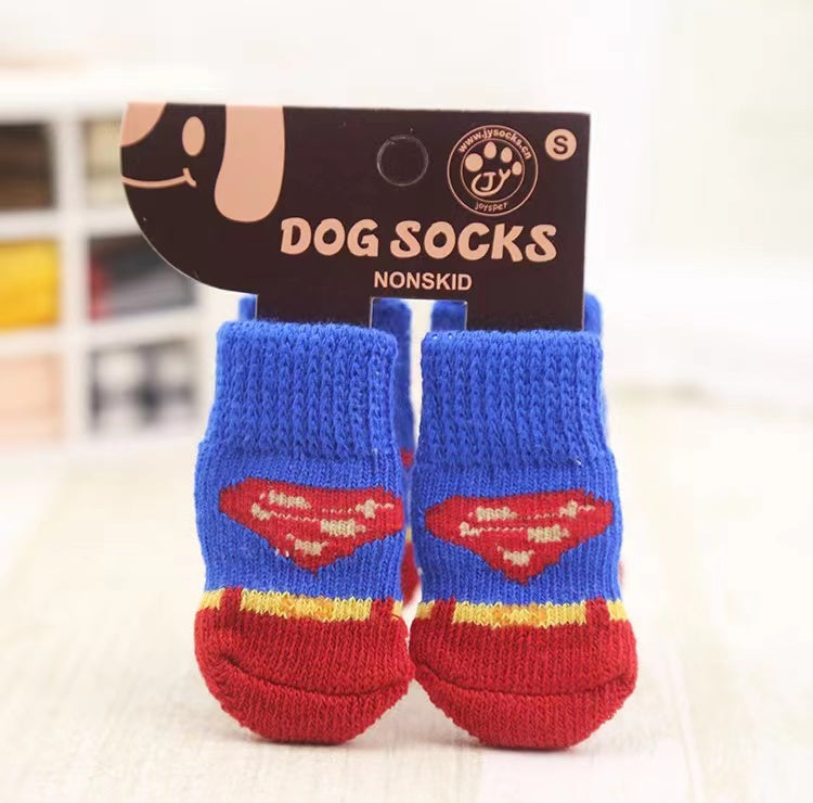 Chenpet Wholesale Christmas Dog Cute  Knit Socks With Socks