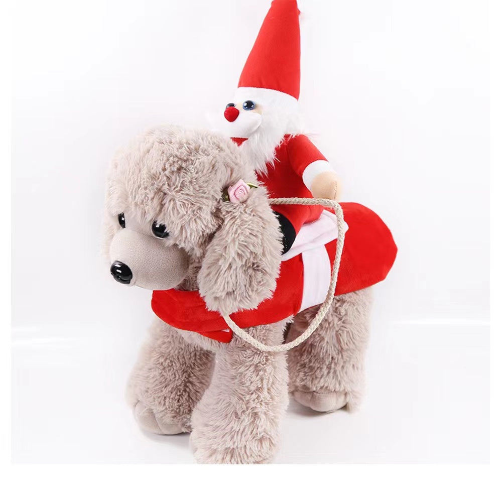 Fashionable Christmas Pet Cloth Red Winter Dog Toys
