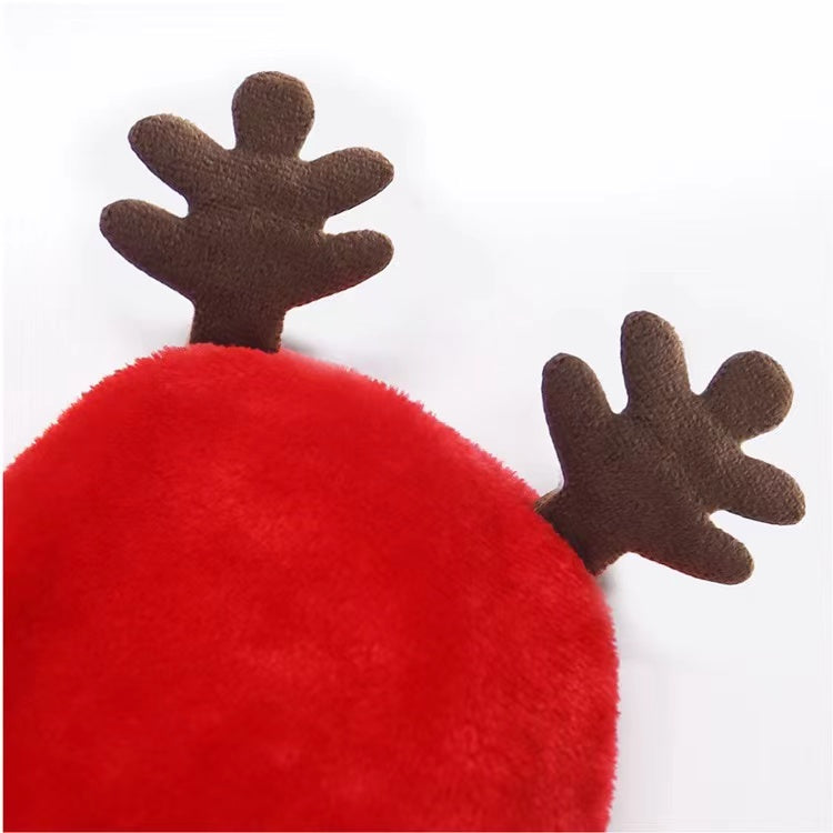Elks Style Dog Winter Cloth Warmly Pet Christmas Apparel