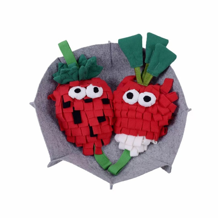 Chenpet High Quality Strawberry Style Of Pet Feeding Play Toys