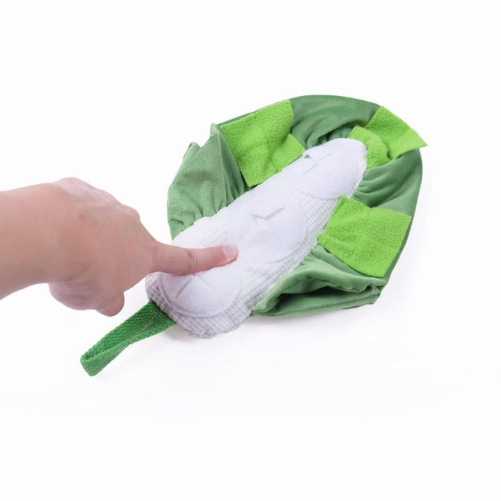 New Design Of Cabbage Style Pet Sound Toys Feeding Dog Play Toys