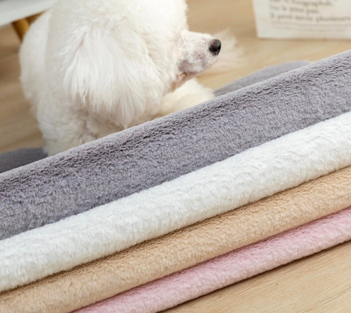 Wholesaler Fleece Warm Pet Mat Multiple Color Dod Mat