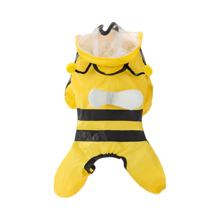 Hot Sell Cute Waterproof Pet Dog Rain Coat