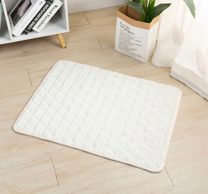 Winter New Design Warm Fleece Pet Mats Waterproof Dog Mat Machine Wash