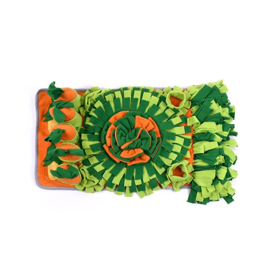 New Carrot Design Pet Snuffle Eat Slowly Mat