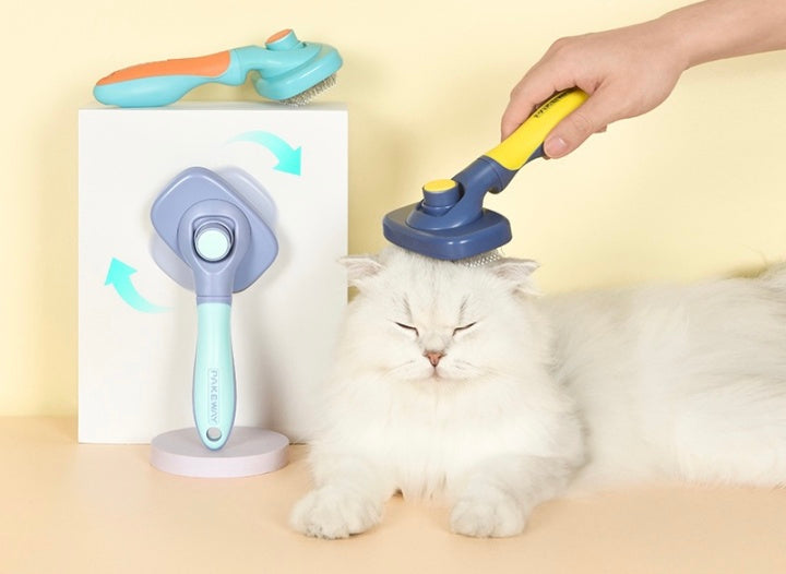 Wholesaler ABS Clean Pet Comb Multiply Choice