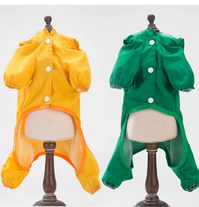 Hot Sell Cute Waterproof Pet Dog Rain Coat