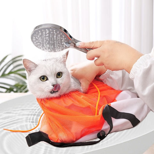 Multi-function Daily Shower Clean Cat Bag Anti -catch