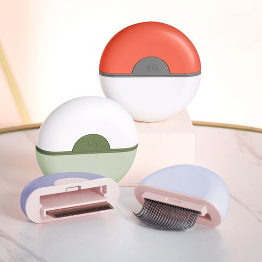 Wholesale ABS Durable Pet Comb Easy Clean Easy Storage