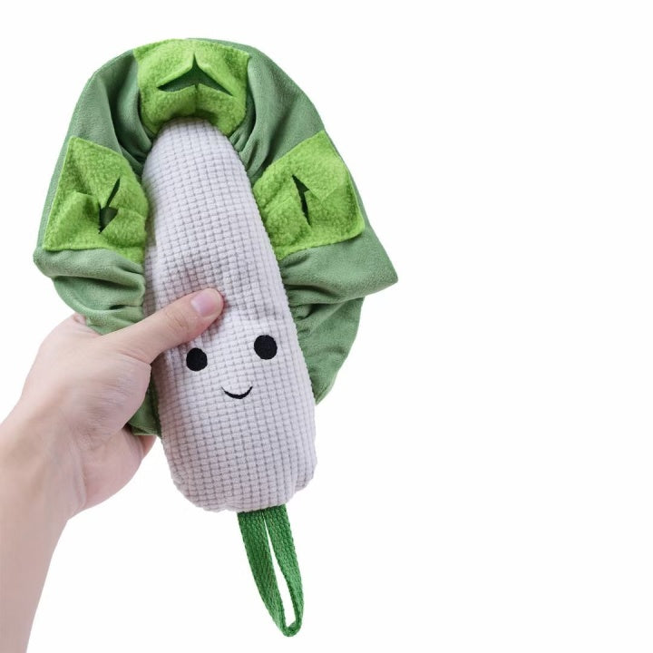New Design Of Cabbage Style Pet Sound Toys Feeding Dog Play Toys