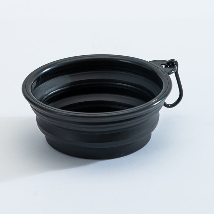 Colorful ABS Folding Feeder Bowl