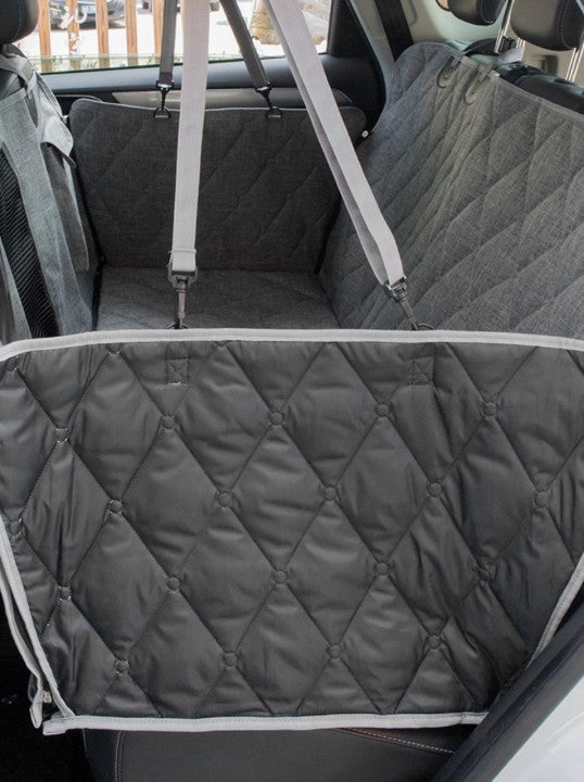 Manufacturer Wholesale Print Bone Pattern Waterproof Dog Car Seat Cover SUV Dog Mat