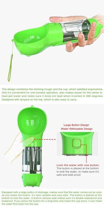 2022 Amazon Hot Selling Dog Water Bottle