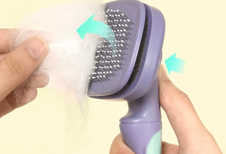 Wholesaler ABS Clean Pet Comb Multiply Choice