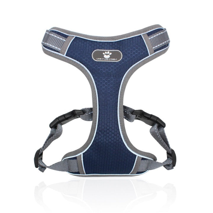Durable Oxfold Colorful Dog Chest Pet Collar
