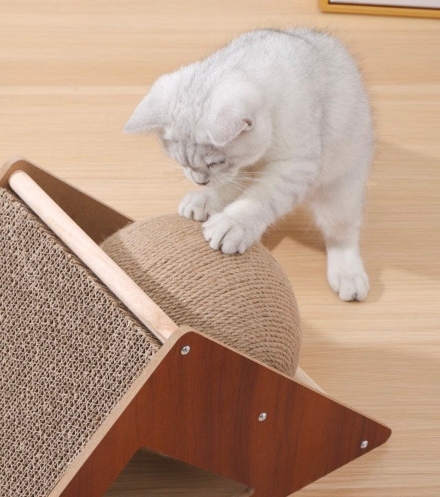 Cat Scratch Spin The Ball Cat Toy With Many Play Ways