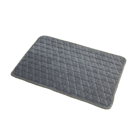 Winter New Design Warm Fleece Pet Mats Waterproof Dog Mat Machine Wash