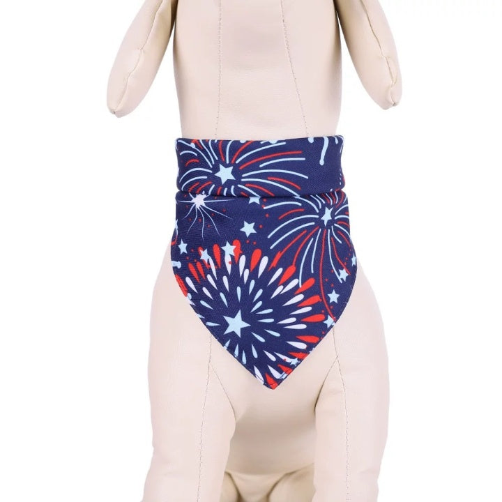 Amazon Hot Selling  American Flag Double-deck Dog  Drool Wipes