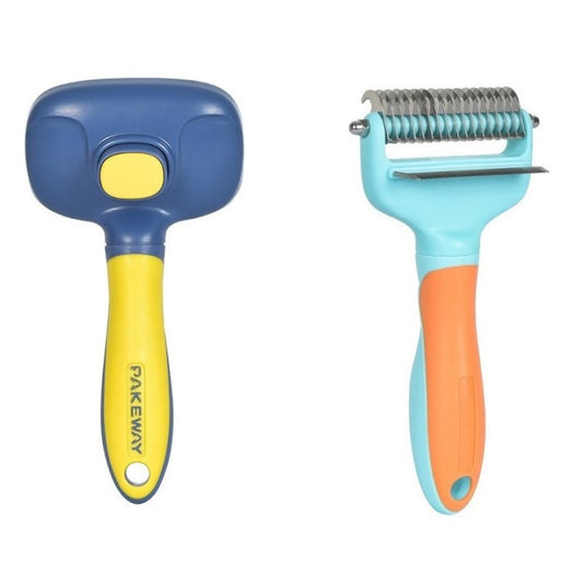Wholesaler ABS Clean Pet Comb Multiply Choice