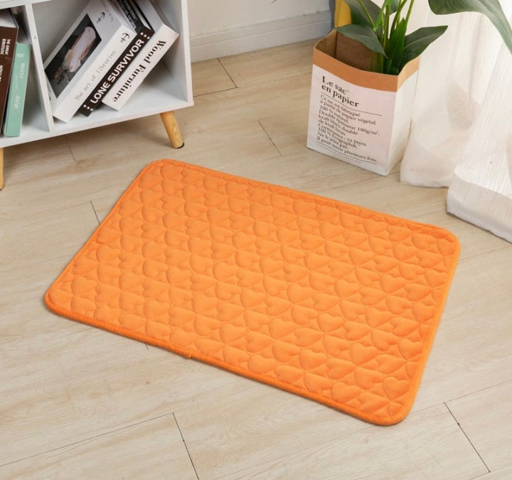 Winter New Design Warm Fleece Pet Mats Waterproof Dog Mat Machine Wash